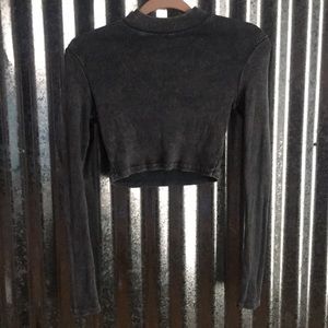 K. Jen long sleeve crop